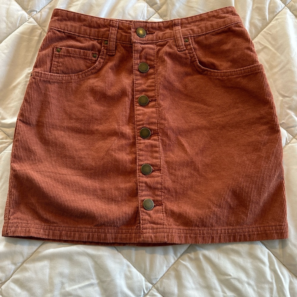 Billabong corduroy mini skirt